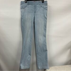 SPANX  Light Wash Jeans XL tummy control pull-on pants